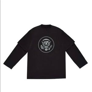 Kanye West Donda 2024 Layer L/S T Shirt Size L Designed by Balenciaga